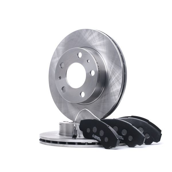 RIDEX 3405B1440 Комплект тормозных дисков и колодок Fiat Ducato 244 Platform 2.8 JTD Power Дизель 146 л.с. 2004