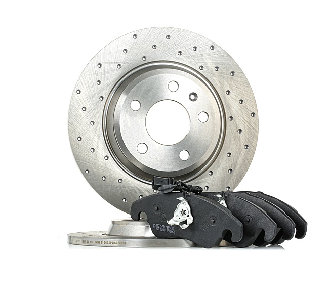 RIDEX 3405B1470 Bremsesæt AUDI A6 C7 Allroad (4GH, 4GJ) 3.0 TDI quattro Diesel 218 HK 2014 pris