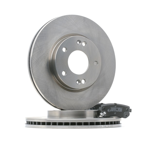 RIDEX 3405B1486 Pastillas y discos de freno Kia Ceed SW ED 2.0 CRDi 140 Gasóleo 136 cv 2010 precio