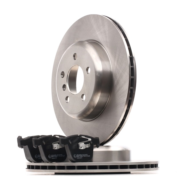 RIDEX 3405B1504 Bremsscheiben und -beläge BMW 7 (F01, F02, F03, F04) 730i, Li 258 PS Benzin 2015