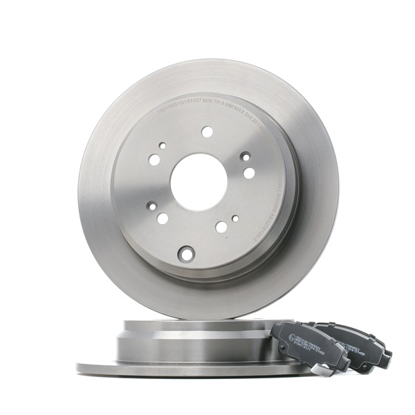 RIDEX 3405B1507 Kit de discos de freno y pastillas HONDA CR-V 3 (RE) 2.2 i-DTEC 4WD (RE6) Gasóleo 150 cv 2024 precio