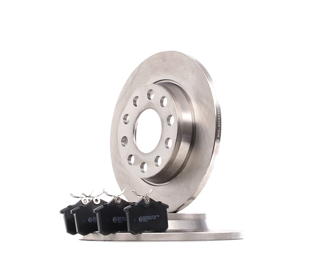 RIDEX 3405B1527 Комплект тормозных дисков и колодок AUDI A4 кабрио (8H7, B6, 8HE, B7) 3.0 TDI quattro Дизель 233 л.с. 2006