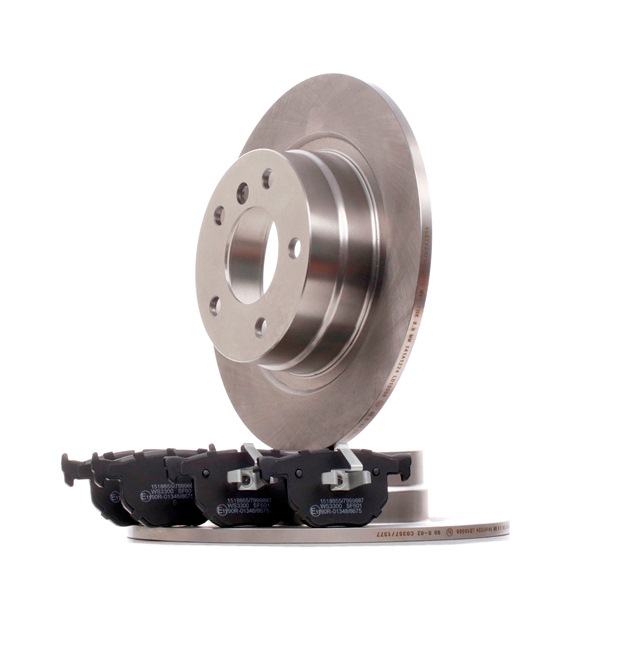 RIDEX 3405B1549 Комплект тормозных дисков и колодок BMW E91 325 i xDrive бензин 218 л.с. 2011