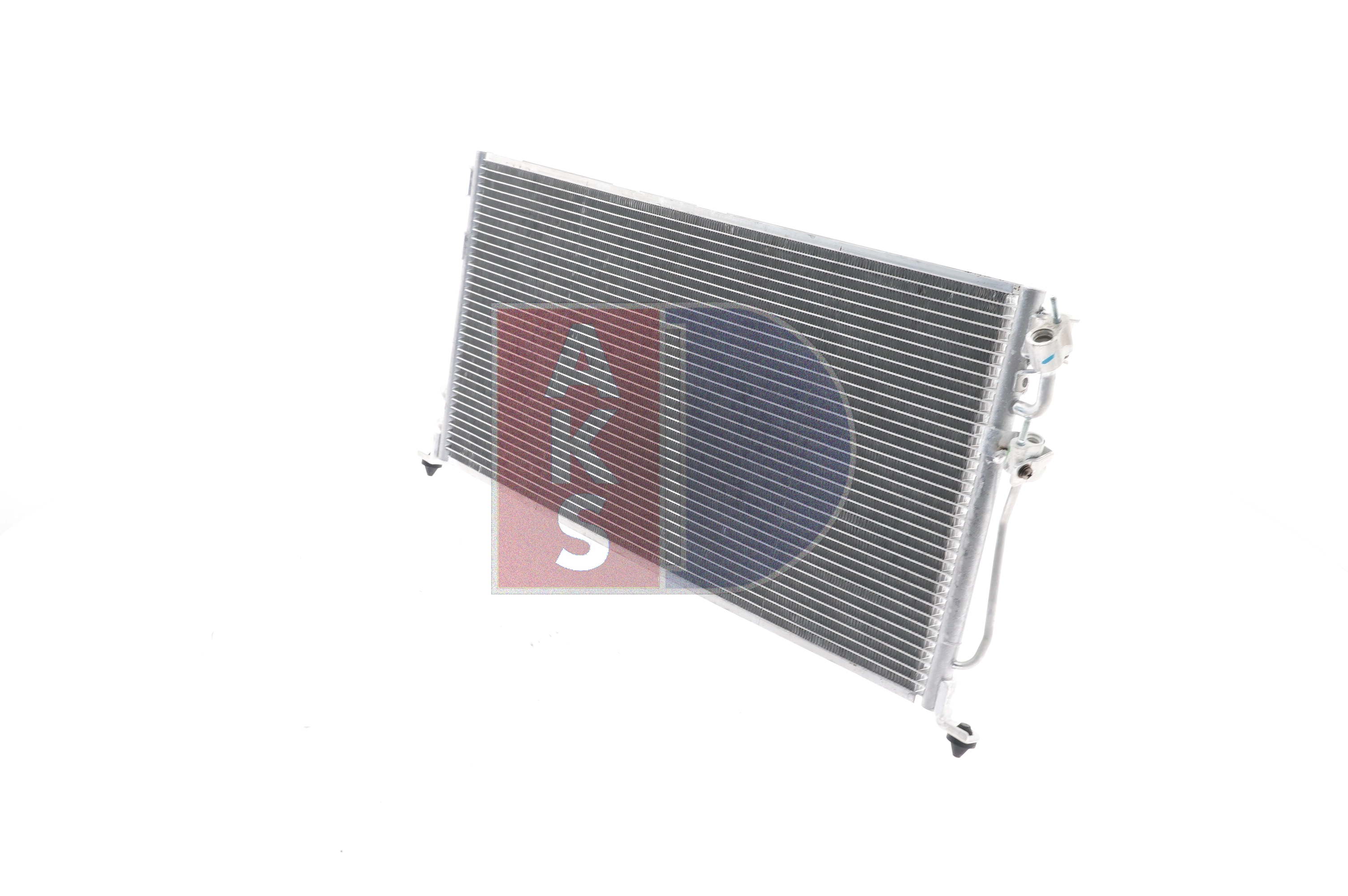 AKS DASIS 142008N Конденсатор кондиционера MITSUBISHI Lancer VI Saloon (CJ0) 1.8 16V бензин 205 л.с. 2002