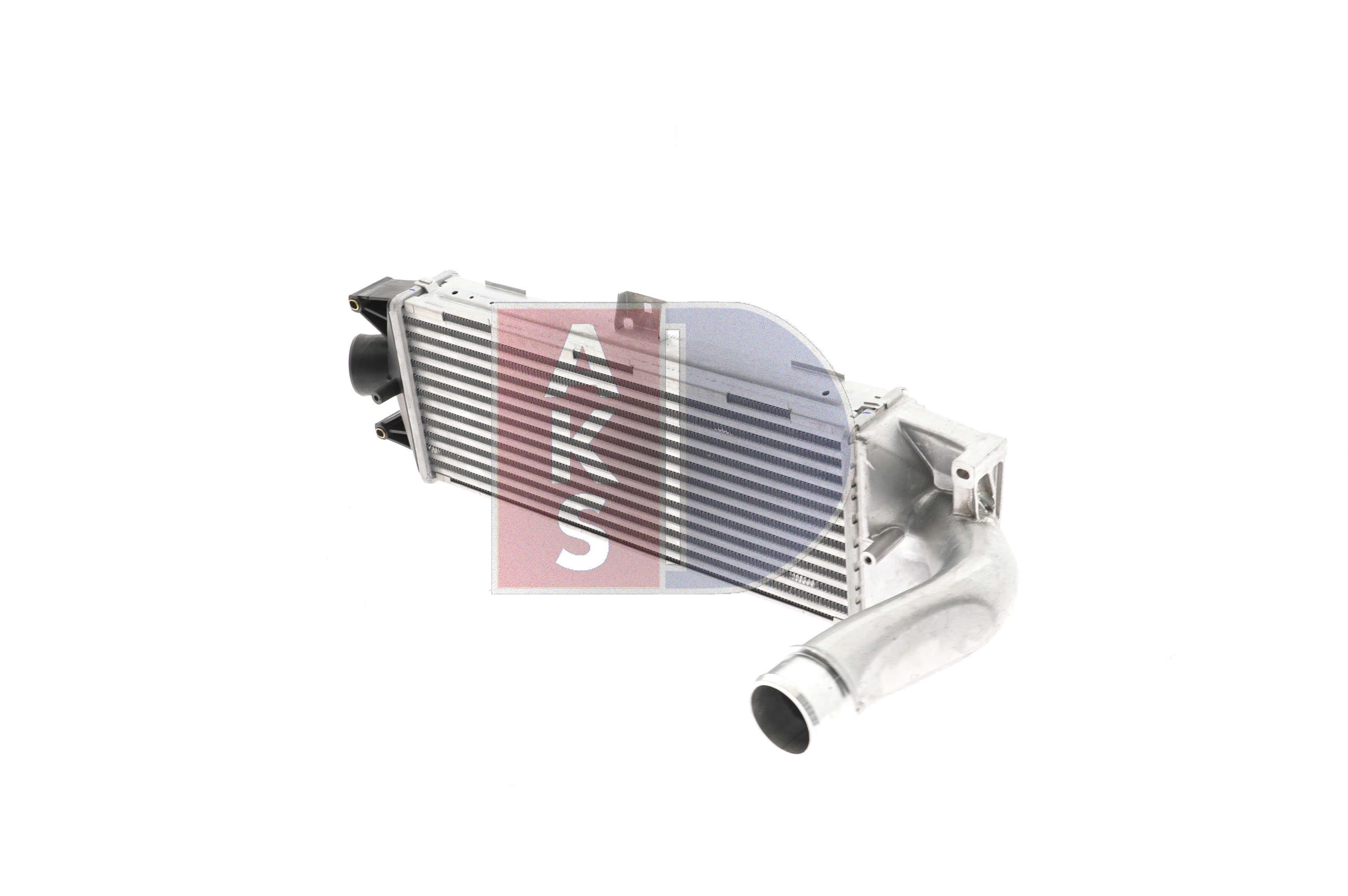 AKS DASIS 407011N Radiator intercooler Iveco Daily IV Flatvogn lastebil 3.0 60C17, 60C17 /P Diesel 170 hk 2008 pris
