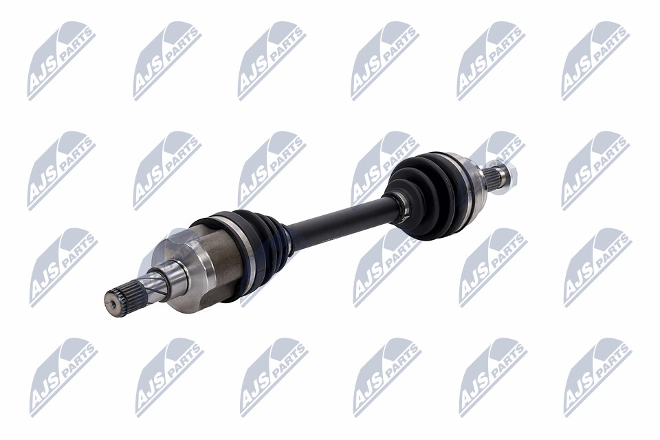 NTY NPW-FT-043 venstre foraksel, 588mm, 83mm, manuelt gear