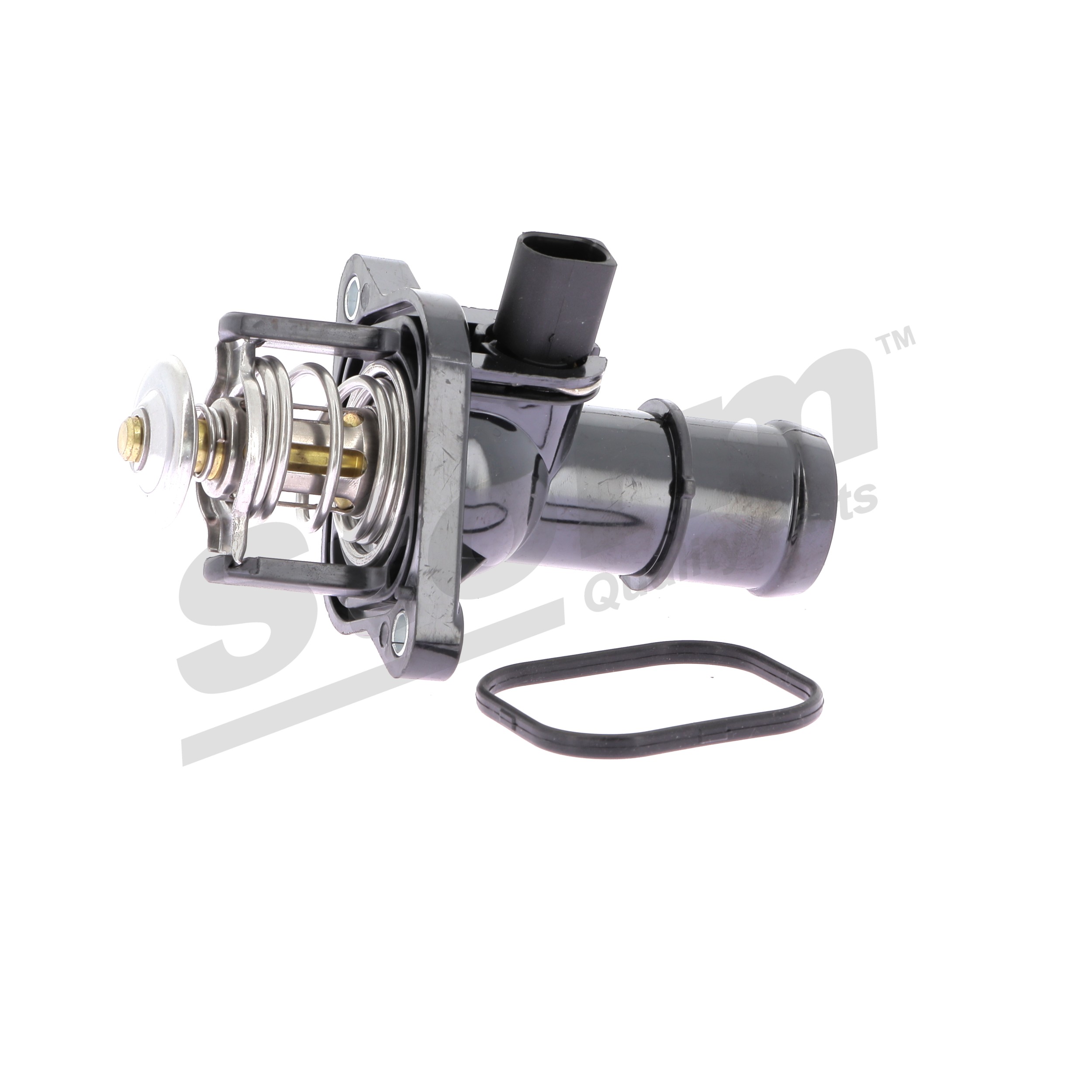 STORM QUALITY PARTS F3825 Kühlwasserthermostat VW Golf 4 Variant (1J5) 2.8 V6 4motion Benzin 204 PS 2001