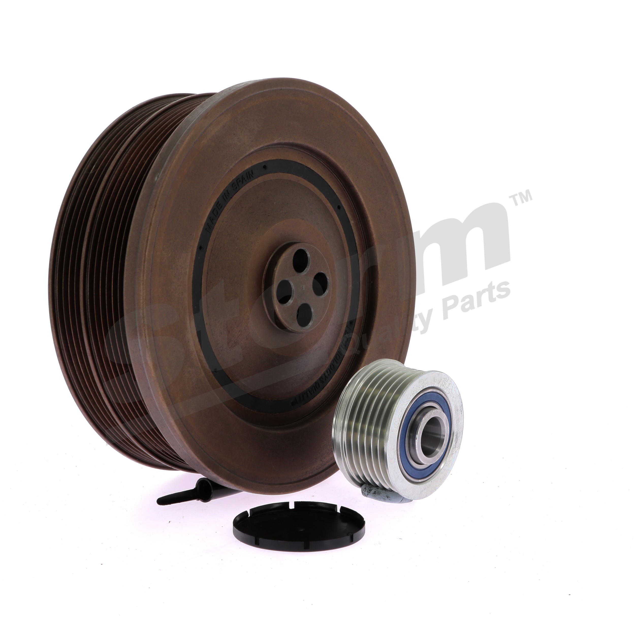 11237786611 OE STORM QUALITY PARTS Crankshaft pulley F4296