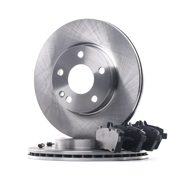 RIDEX 3405B1638 Комплект тормозных дисков и колодок MERCEDES-BENZ A-Klasse (W169) A 200 CDI 2.0 (169.008, 169.308) Дизель 140 л.с. 2006