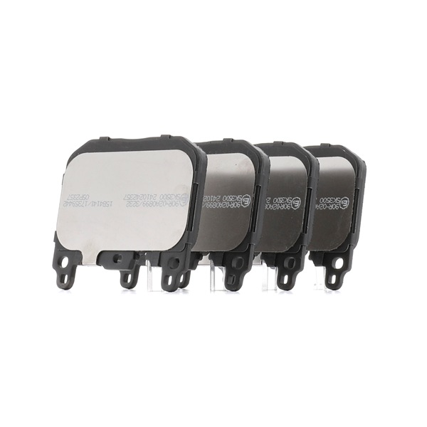 originais Mini CLUBMAN RIDEX Pastilha de freio 402B1636