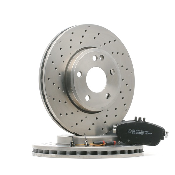3405B1676 RIDEX Discos y pastillas de freno MERCEDES-BENZ Clase A