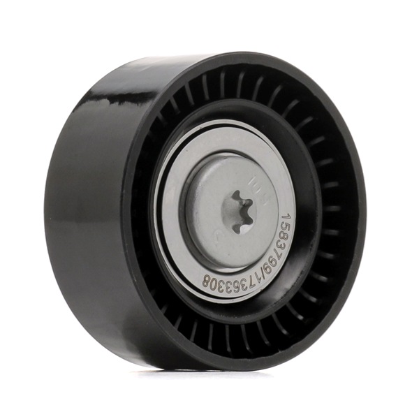 RIDEX 310T0554 Strammerull, kilerem med ribber BMW 5 Sedan (F10) 518 d Diesel 136 hk 2016 pris