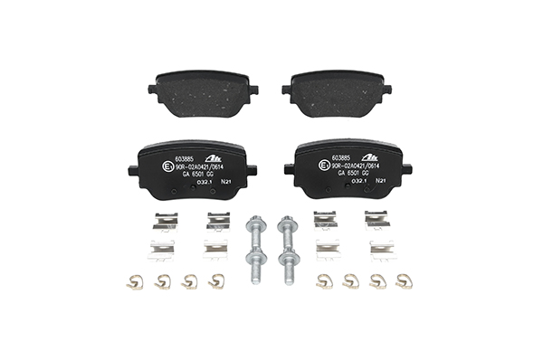 ATE 13.0460-3885.2 original MERCEDES-BENZ EQA Bremsbeläge Preis