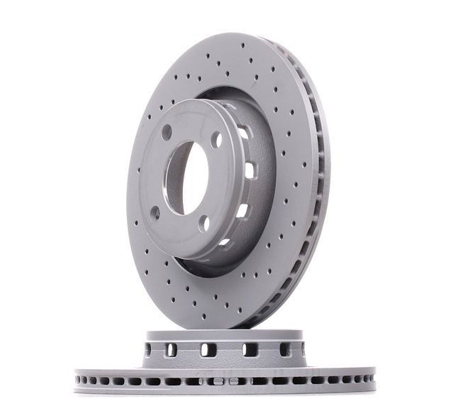 ZIMMERMANN 100.1222.52 bremseskiver Audi 80 b4
