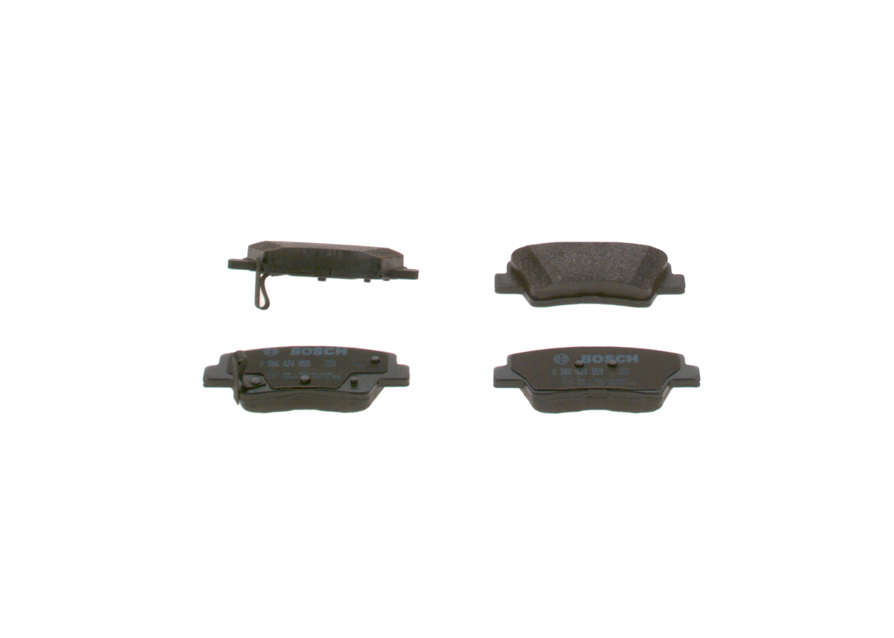 BOSCH Pastilhas de travão 0 986 424 959