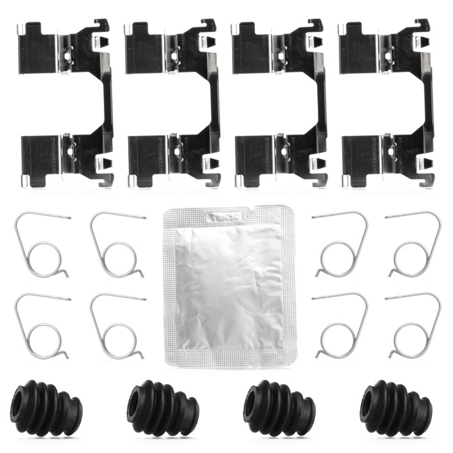 Accessory Kit, disc brake pads DELPHI LX0744 suitable for SUZUKI, OPEL at cheap price