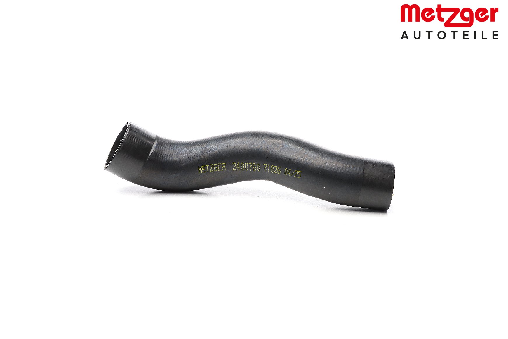2400760 METZGER Tubo intercooler NISSAN PULSAR