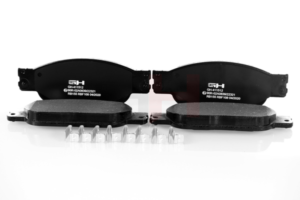 XR848934 OE GH Pastilhas de travão GH-411512