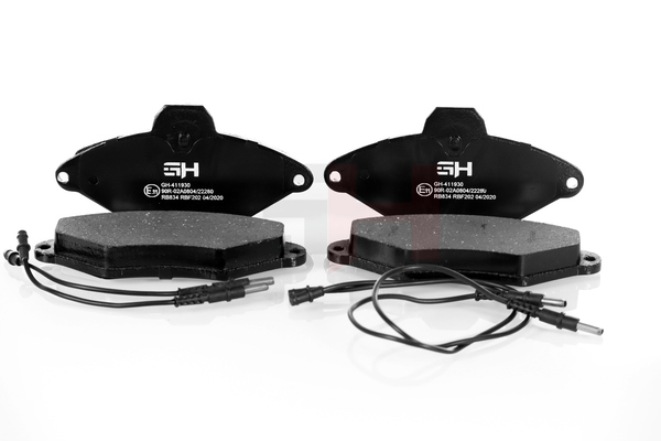 Stabdžių kaladėlės GH GH-411930 tinka CITROËN pigu