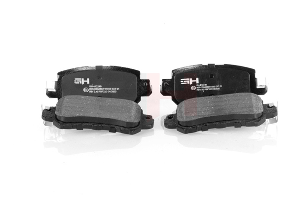 Plaquettes de frein GH GH-412249 appropriées pour MAZDA pas cher