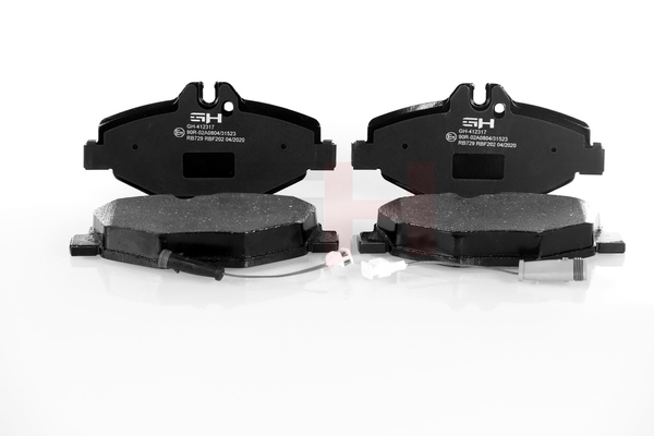Plaquettes de frein GH GH-412317 appropriées pour MERCEDES-BENZ pas cher