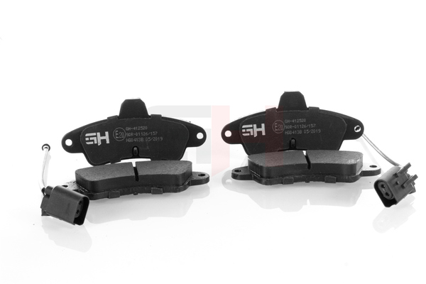 XS7J2M008AA OE GH Pastilhas de travão GH-412520