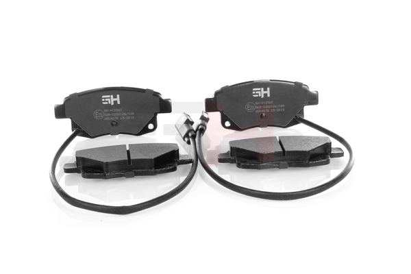 ME6C1J2M008AB OE GH Комплект тормозных колодок, дисковый тормоз GH-412563