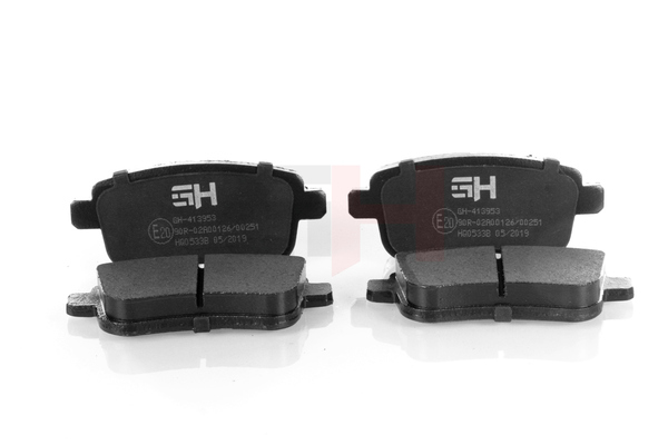 Plaquettes de frein GH GH-413953 appropriées pour RENAULT pas cher