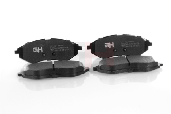 Plaquettes de frein GH GH-415007 appropriées pour CHEVROLET, DAEWOO pas cher