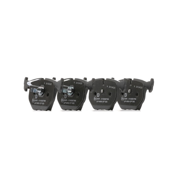 DELPHI LP1803 Тормозные колодки дисковые BMW 7 (E38) 730d 2.9 Дизель 184 л.с. 2000