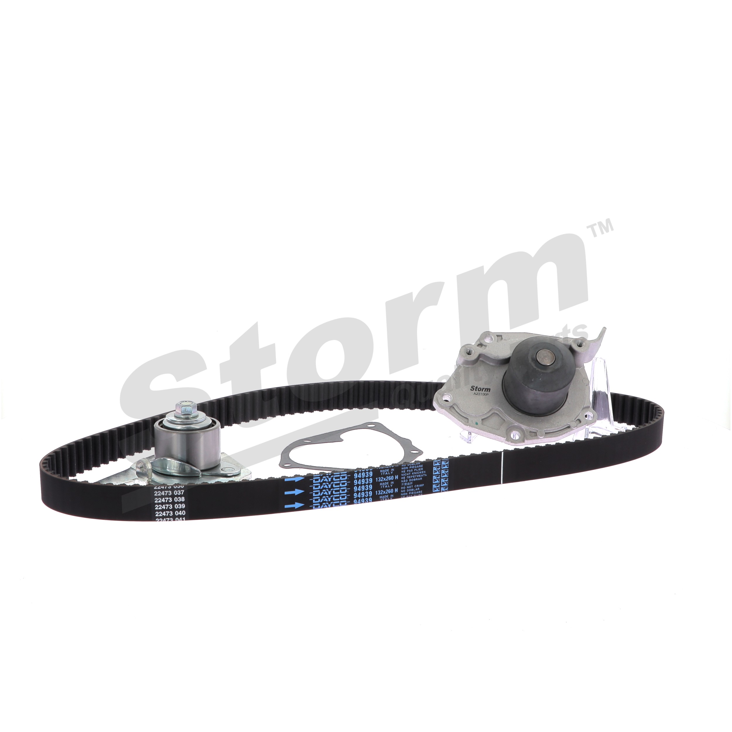 STORM QUALITY PARTS 5550597KP Pompe à eau + kit de distribution RENAULT TRAFIC 2 (EL) 1.9 dCi Diesel 80 CV 2002 prix