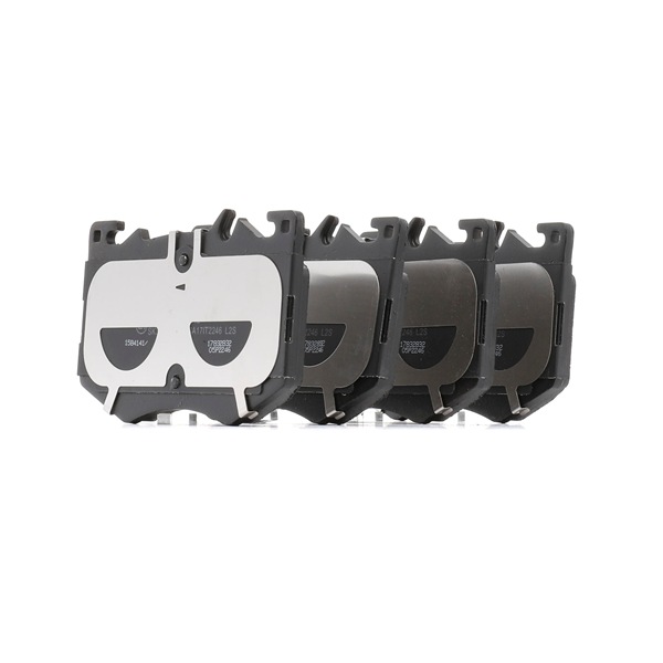 RIDEX A0004201103 Jarrupalat, levyjarru 402B1681