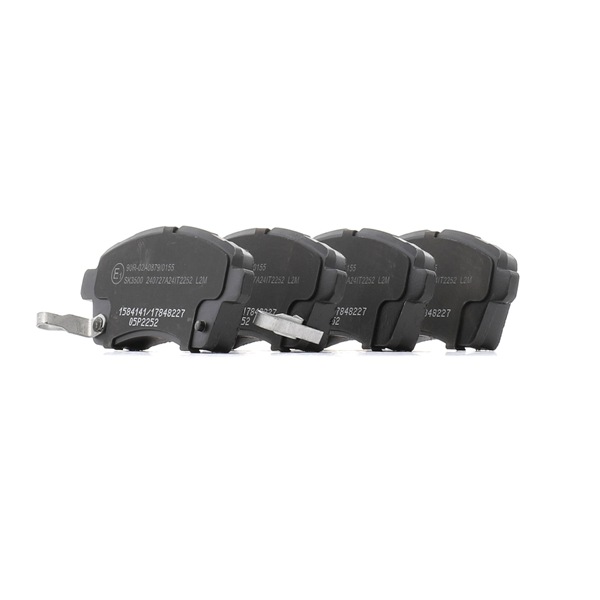 RIDEX 402B1696 Brake pads SUZUKI IGNIS (MF) 1.2 AllGrip (ATK412) Petrol 90 hp 2025 price