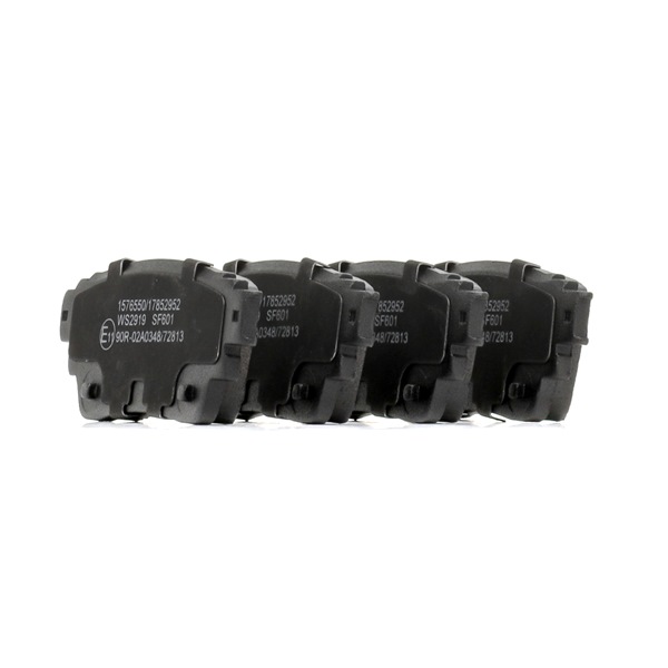 RIDEX 4605B989S1 Bromsbelägg