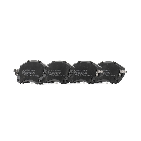 RIDEX 402B1707 Zavorne obloge Forester V (SK) 2.0 e-Boxer Hybrid AWD (SKE) Benzin/Elektro 150 km 2024