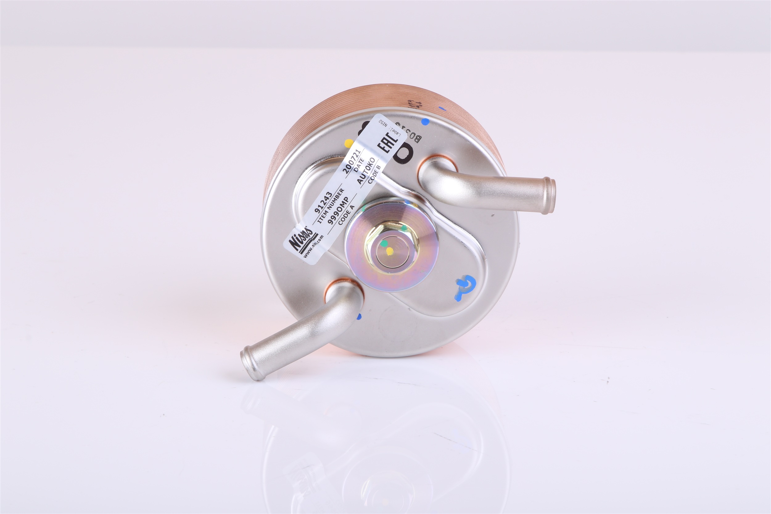 Oljekylare Mitsubishi ECLIPSE 2011 91243 NISSENS