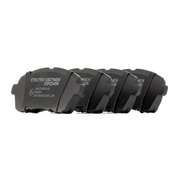 G1B52001AA OE RIDEX Brake pad set 402B1719