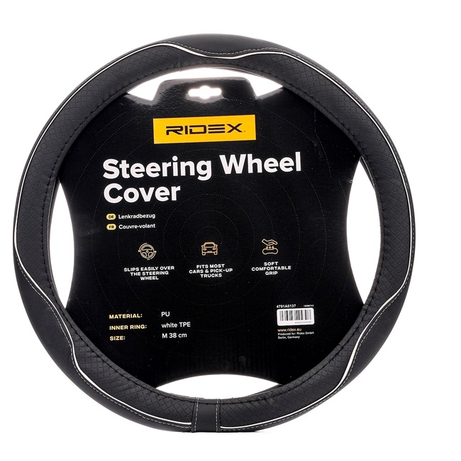 Lenkradbezug RIDEX 4791A0137 passend für VW, AUDI, BMW, MERCEDES-BENZ, FORD zum günstigen Preis