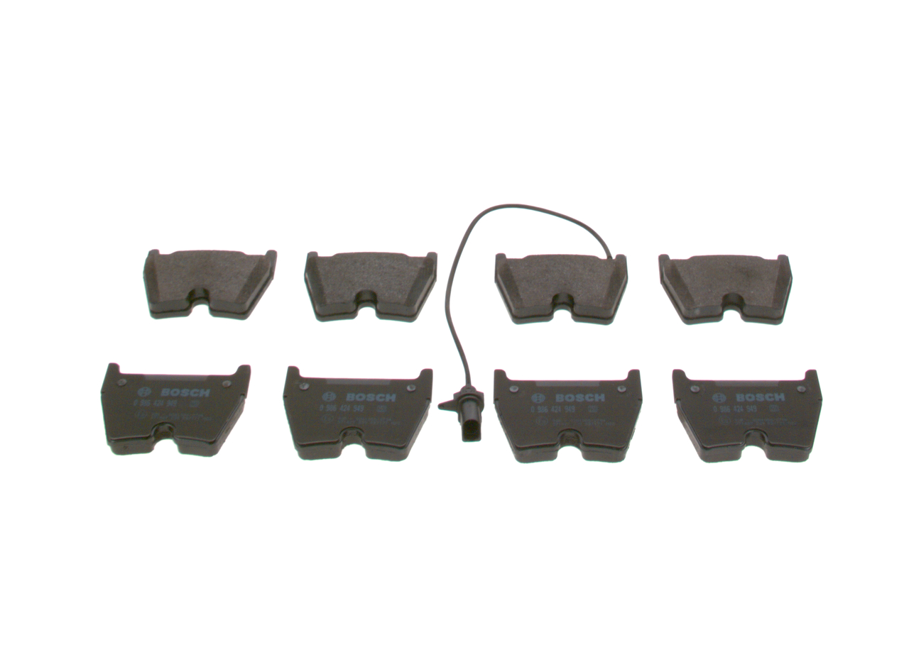 BOSCH 0 986 424 949 Pastilhas de travão Audi R8 4S9 Spyder 5.2 FSI quattro (CSPA) Gasolina 610 cv 2022 preço