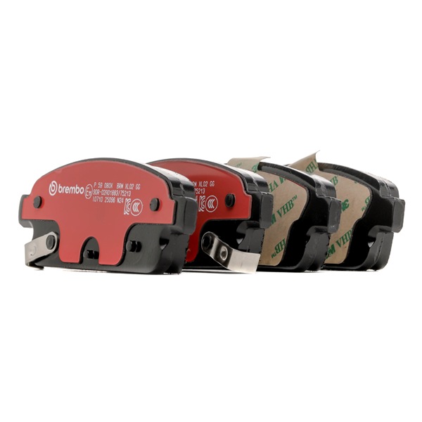 Bremsbeläge BREMBO P 59 080X passend für OPEL, CHEVROLET, VAUXHALL zum günstigen Preis