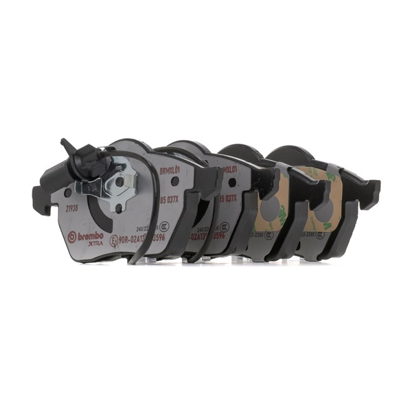 Juego de pastillas de freno 4B0615116 BREMBO P 85 037X