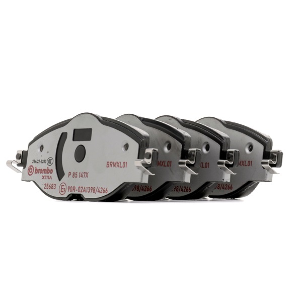 Volkswagen CADDY 2016 Disc pads P85147X BREMBO