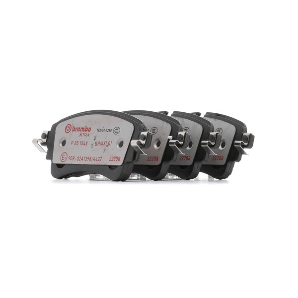 originais Audi A6 BREMBO Pastilha de freio P 85 154X