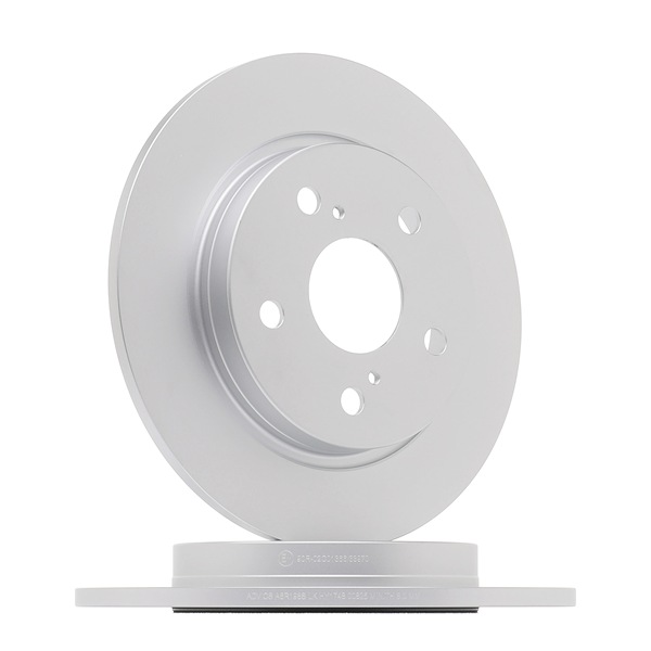 AISIN A6R198S Brake rotors Auris E15 1.6 (ZRE151_) Petrol 132 hp 2009 price
