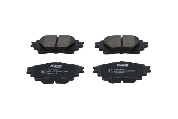 KAVO PARTS KBP-9162 stabdžiu kaladėlės LEXUS RX V (AL30)