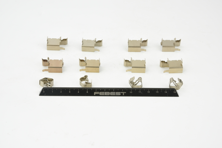 FEBEST 0103-NRE180F Фиксирующая пружина тормозной колодки TOYOTA AURIS (NRE15_, ZZE15_, ADE15_, ZRE15_, NDE15_) 1.5 (NZE151_) бензин 110 л.с. 2012