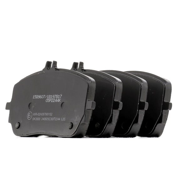 RIDEX A0004203702 Jarrupalat, levyjarru 402B1825
