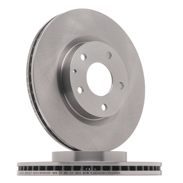 RIDEX 82B3144 Bremsscheiben MAZDA CX-30 (DM) SKYACTIV-G M Hybrid 150 PS Benzin/Elektro 2025