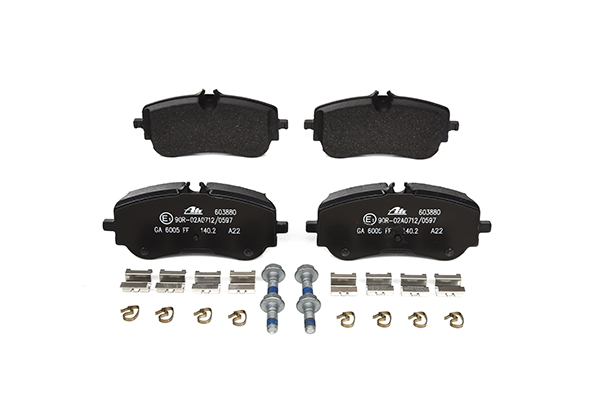 Pastilhas de travão ATE 13.0460-3880.2 adequados para VW barato