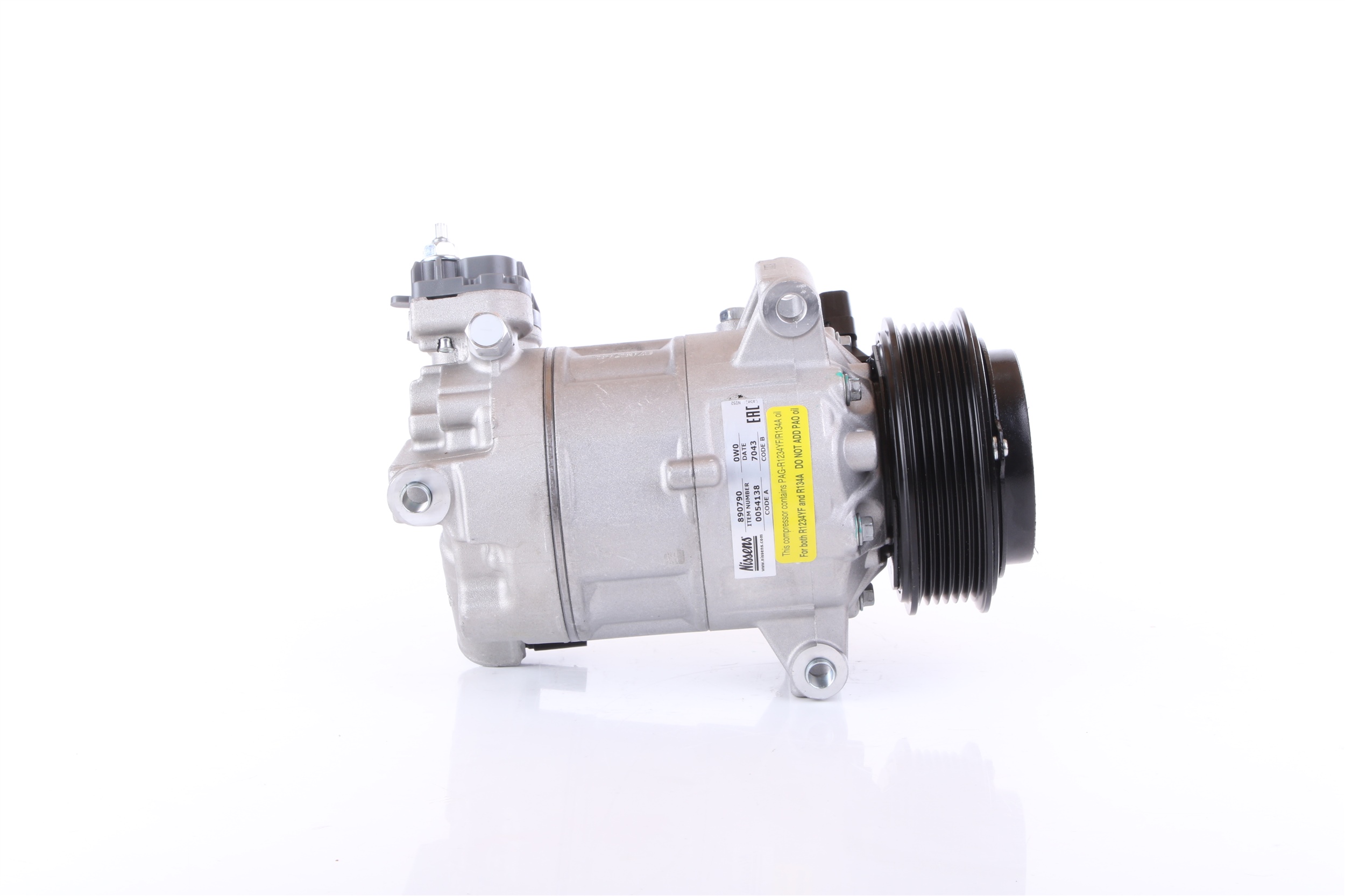 890790 NISSENS Air con compressor for FORD FUSION